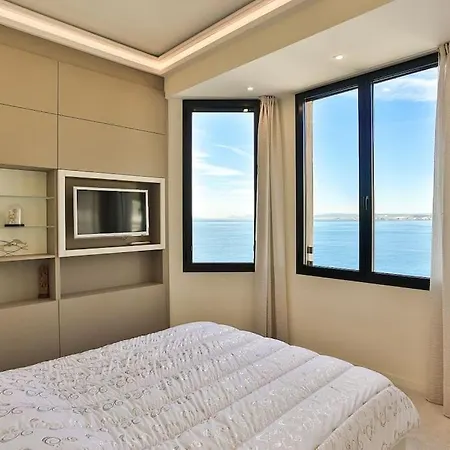 Luxe Cap De Avec Piscine Privee Lägenhet Nice