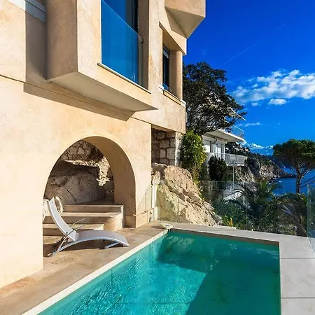 Lägenhet Luxe Cap De Avec Piscine Privee Nice
