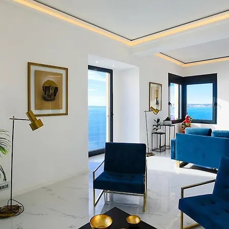 Luxe Cap De Avec Piscine Privee Lägenhet *